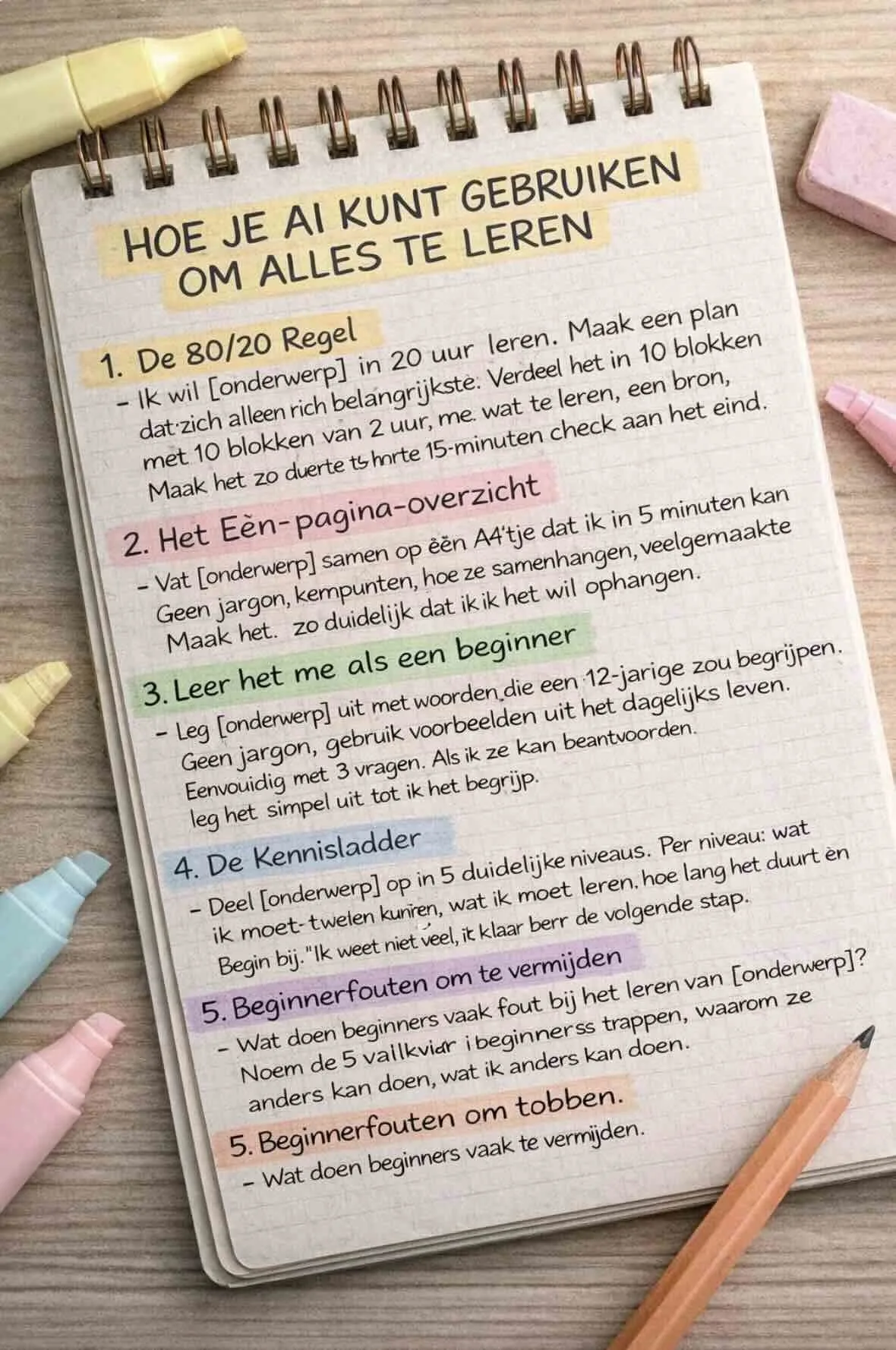 Hoe je AI kunt gebruiken om alles te leren