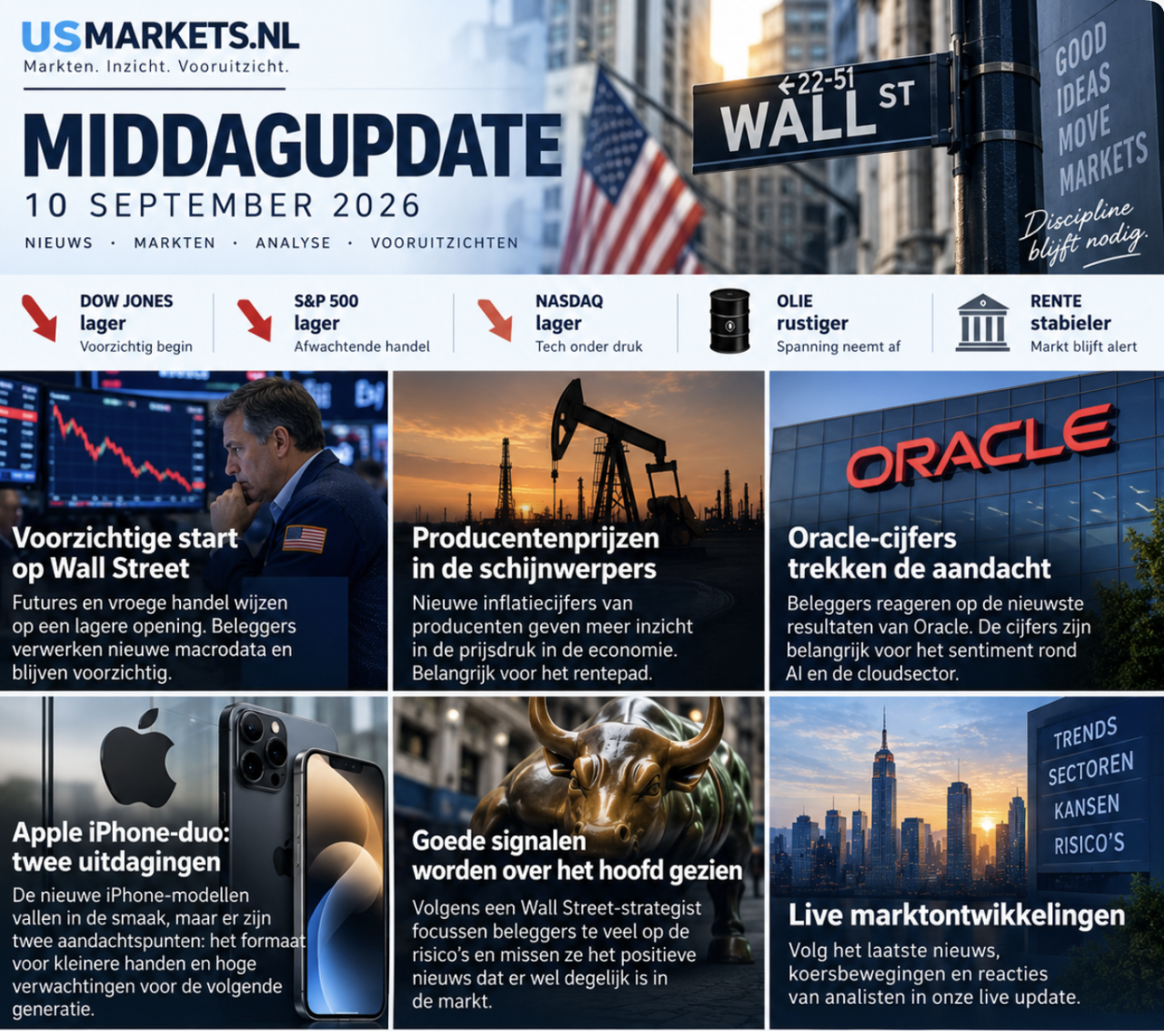 Middagupdate 100926