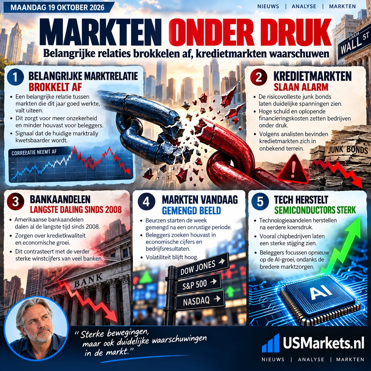 Markten onder druk