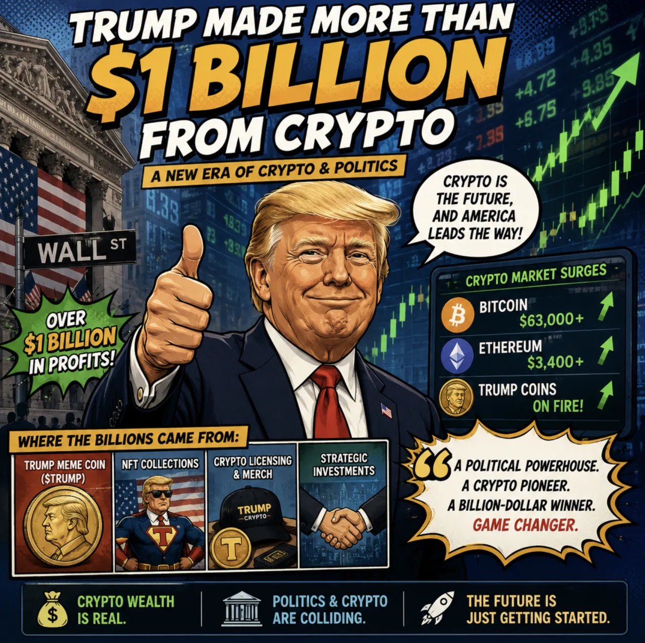 Trump Crypto miljard