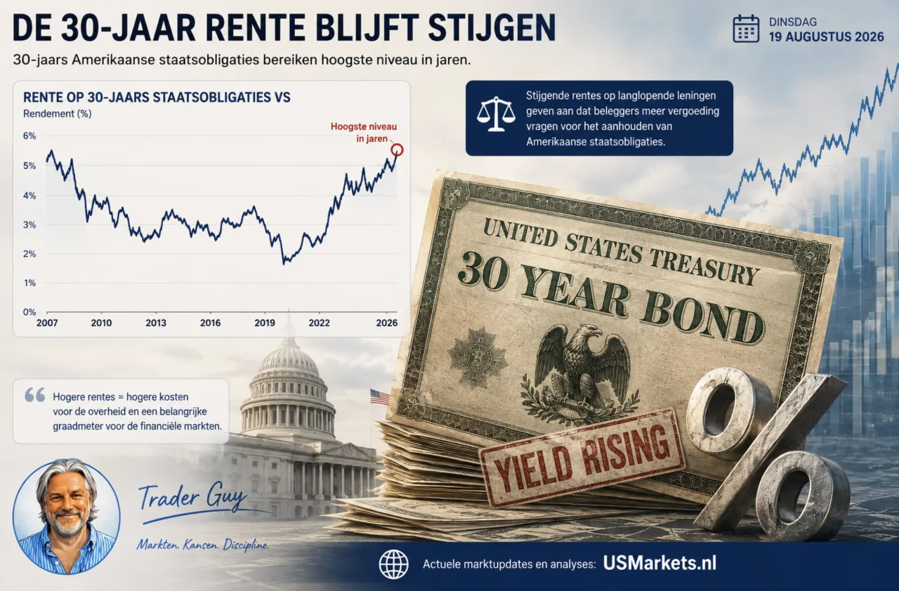 30 jaar rente blijft stijgen