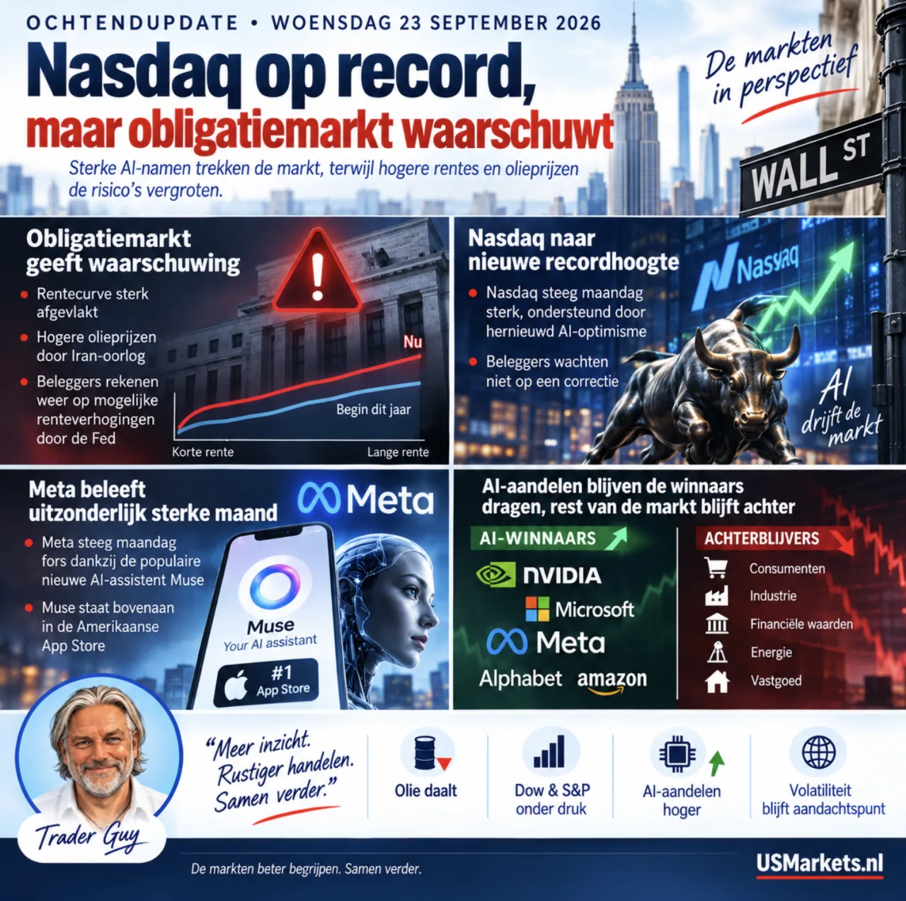 Infographic ochtendupdate 23 september 2026