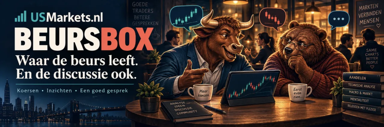 Beursbox van USMarkets.nl. Waar de beurs leeft. En de discussie ook.