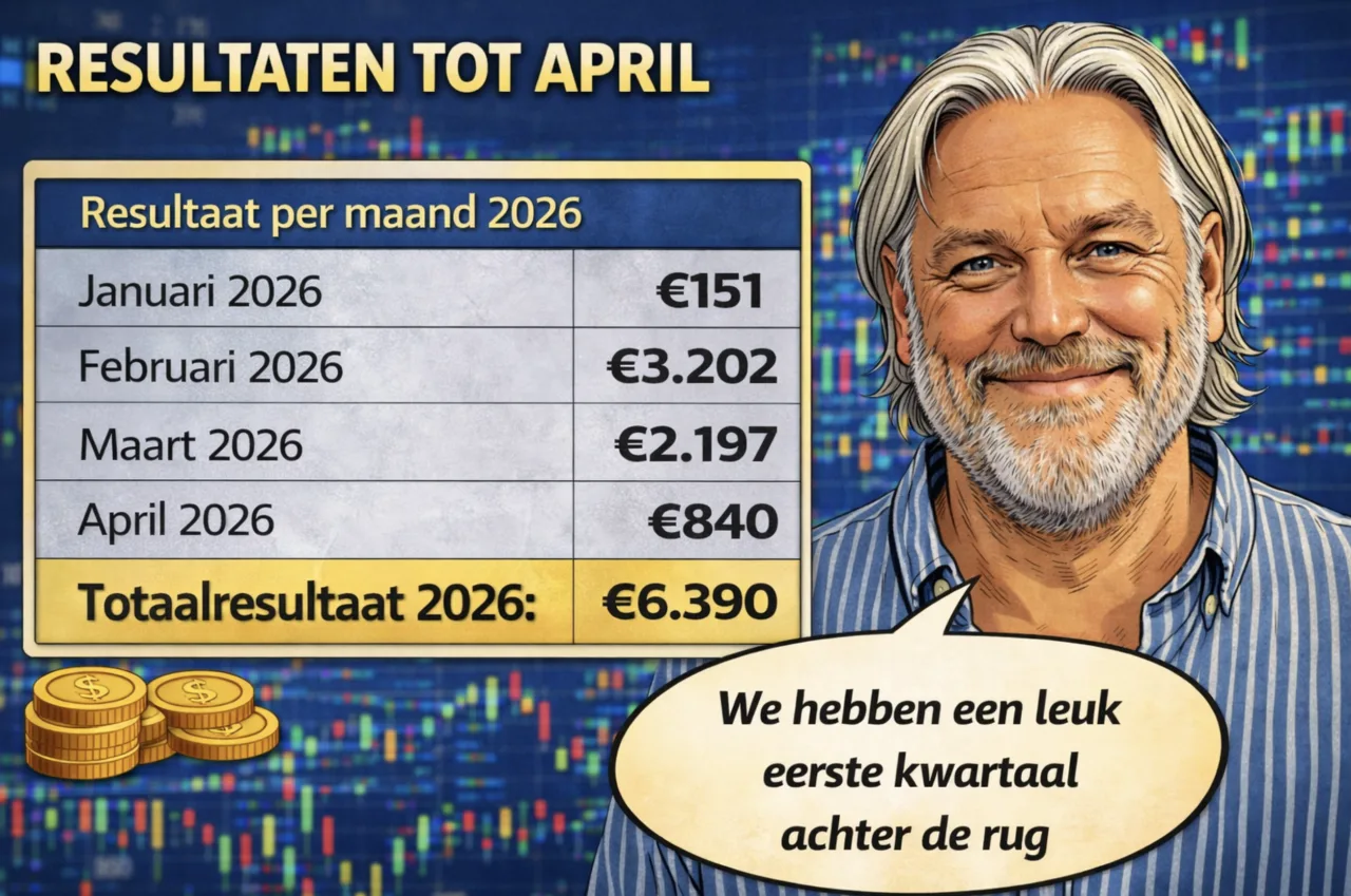 Resultaten Guy Systeem Trading tot april 2026