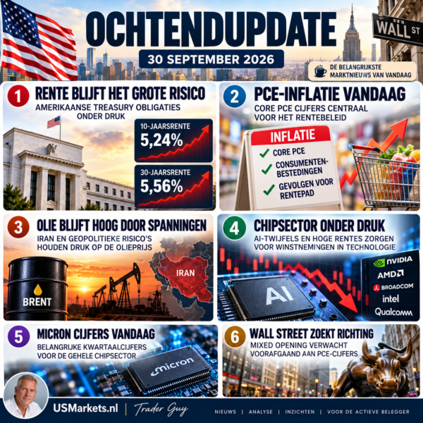 Ochtendupdate 300926